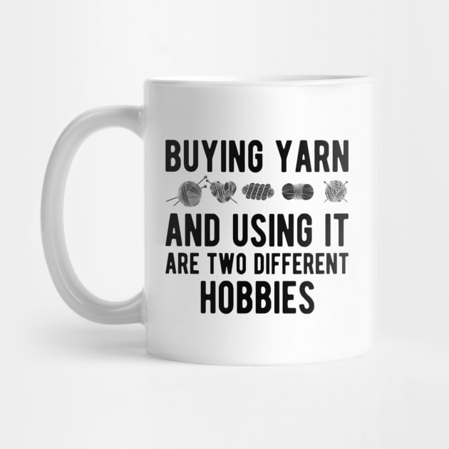 Crochet - Buying yarn and using it are two different hobbies by KC Happy Shop